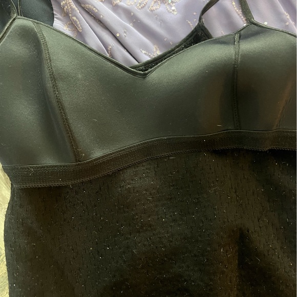 Meant To Be Seen Sparkly Black Tank - Picture 4 of 4